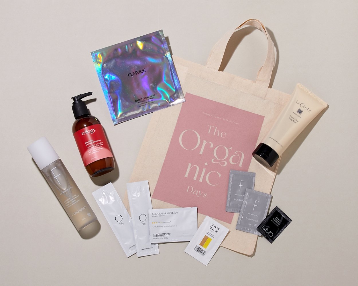 【Cosme Kitchen】＜ベスコス受賞アイテム＞THE ORGANIC DAYS キット24AW スキンケア