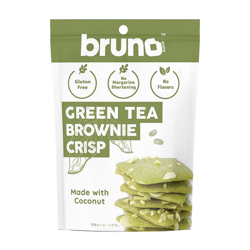 bruno snack クリスピーグリーンティーブラウニー